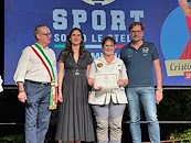 Sport sotto le stelle, premiazione Rossella Petrucci (Pointer club Italia Elci)